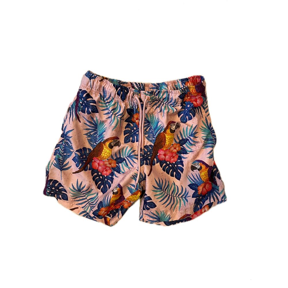 Ring of Fire Flower Swim Trunks Mens M
